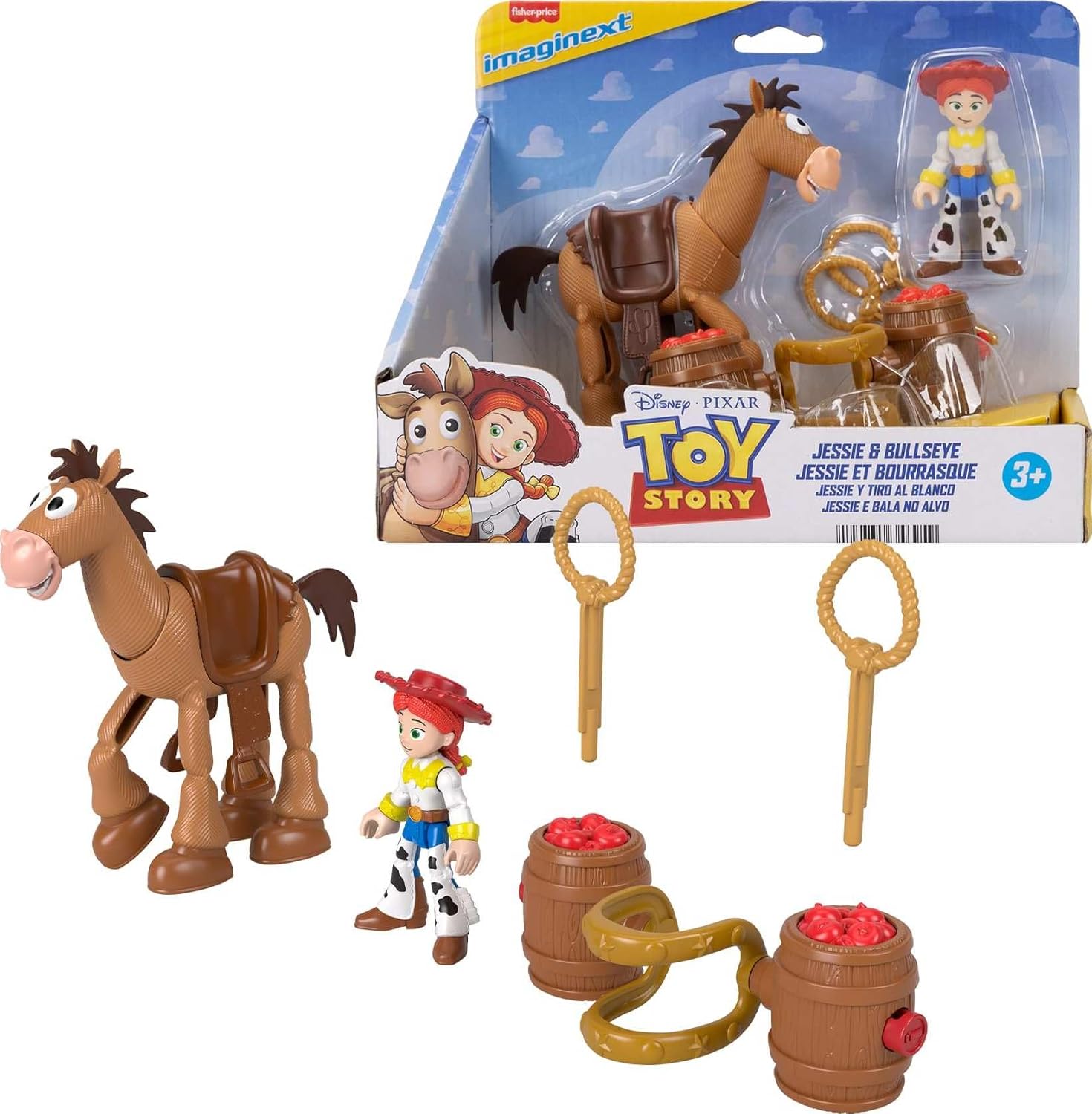 IMAGINEXT DISNEY TOY STORY JKW23 JESSIE & BULLEYE