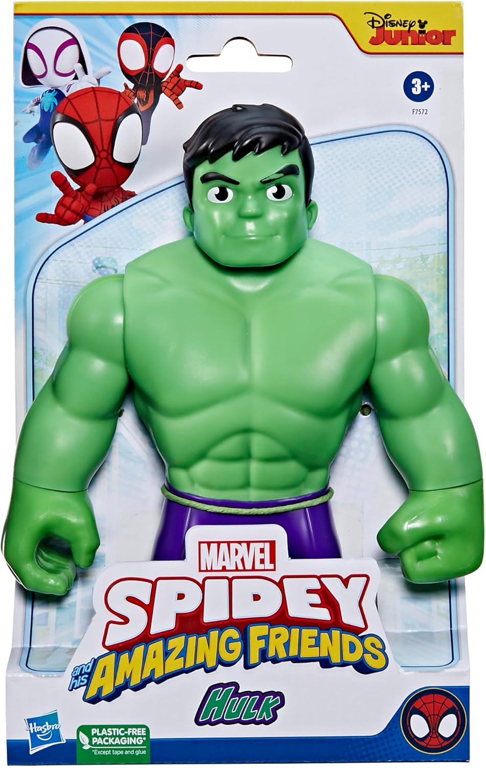 MARVEL SPIDEY AND HIS AMAZING FRIENDS HULK ACTION FIGURE