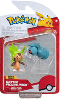 POKEMON PKW3014 BATTLE FIGURE PACK CHESPIN & BELDUM