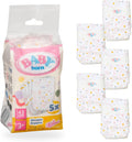 BABY BORN 838358 NAPPIES X 5 FOR 43CM DOLLS