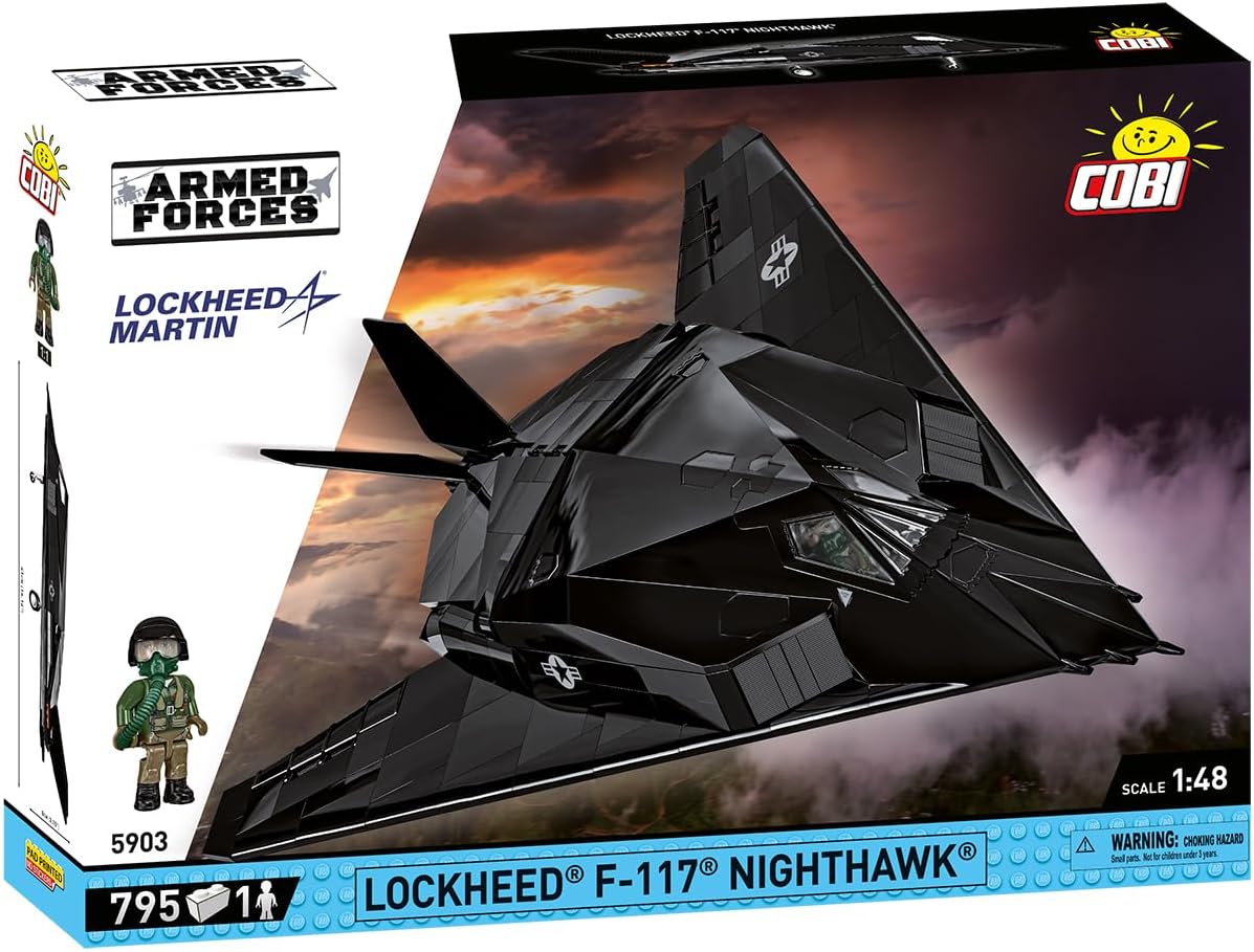 COBI 5903 LOCKHEED F-117 NIGHTHAWK 1:48 SCALE