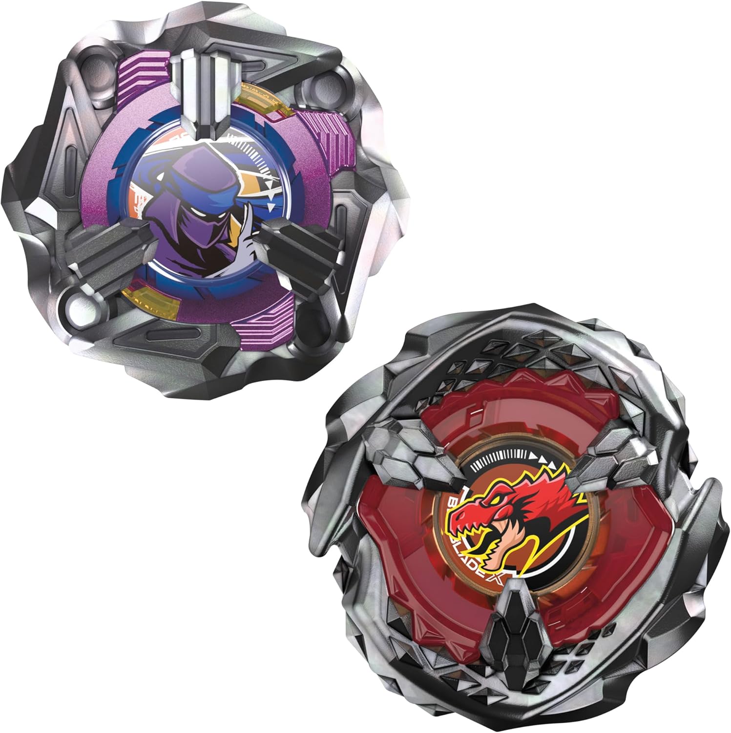 BEYBLADE X G1542 BEAT TYRANNO 4-70Q & KNIFE SHINOBI 4-80HN DUAL PACK