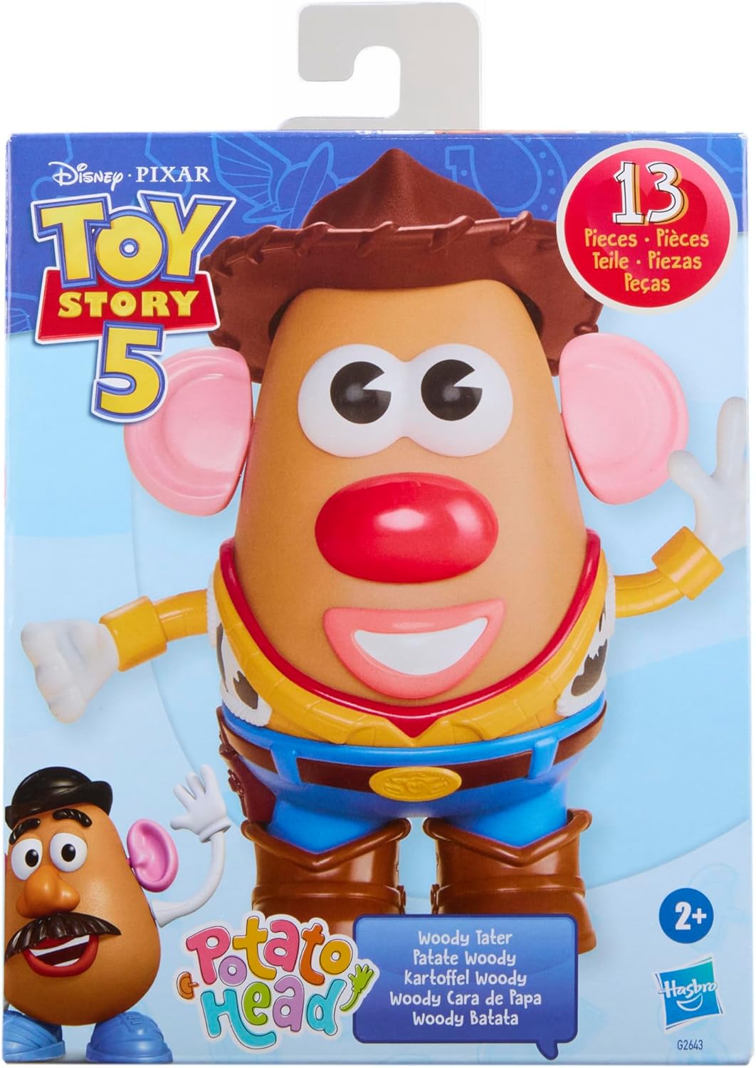 DISNEY TOY STORY G2643 POTATO HEAD WOODY TATER