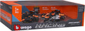 BURAGO 38096 F1 MCLAREN LANDO NORRIS HIGHLIGHTS 4 PIECE SET 1/43RD SCALE