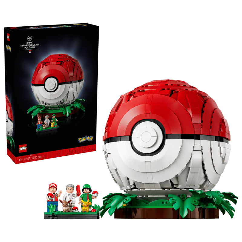 LEGO 72154 TRAINER MOMENTS POKEBALL
