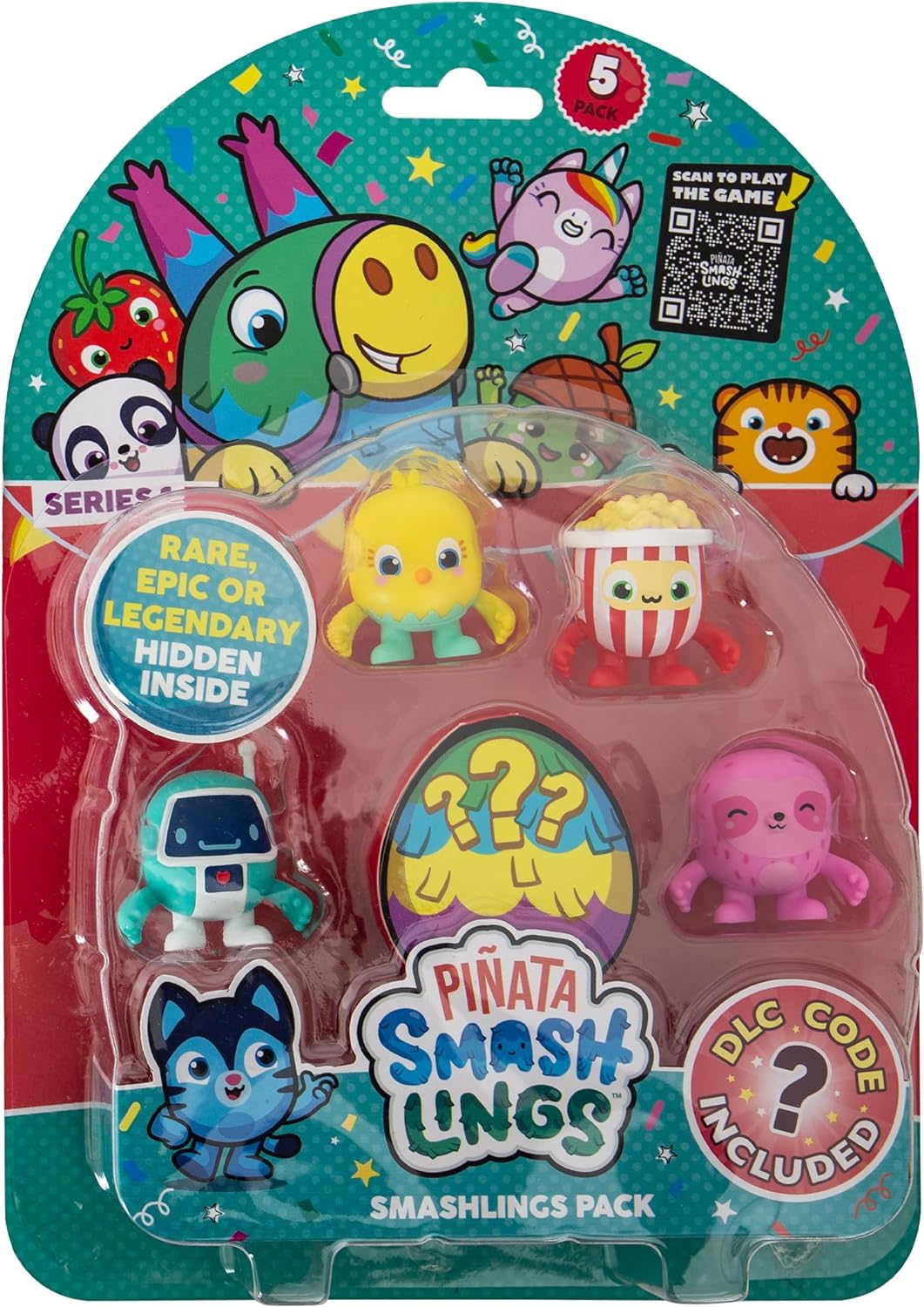 PINATA SMASHLINGS SL2040 5 FIGURE PACK (ASSORTED DESIGNS) SERIES 1