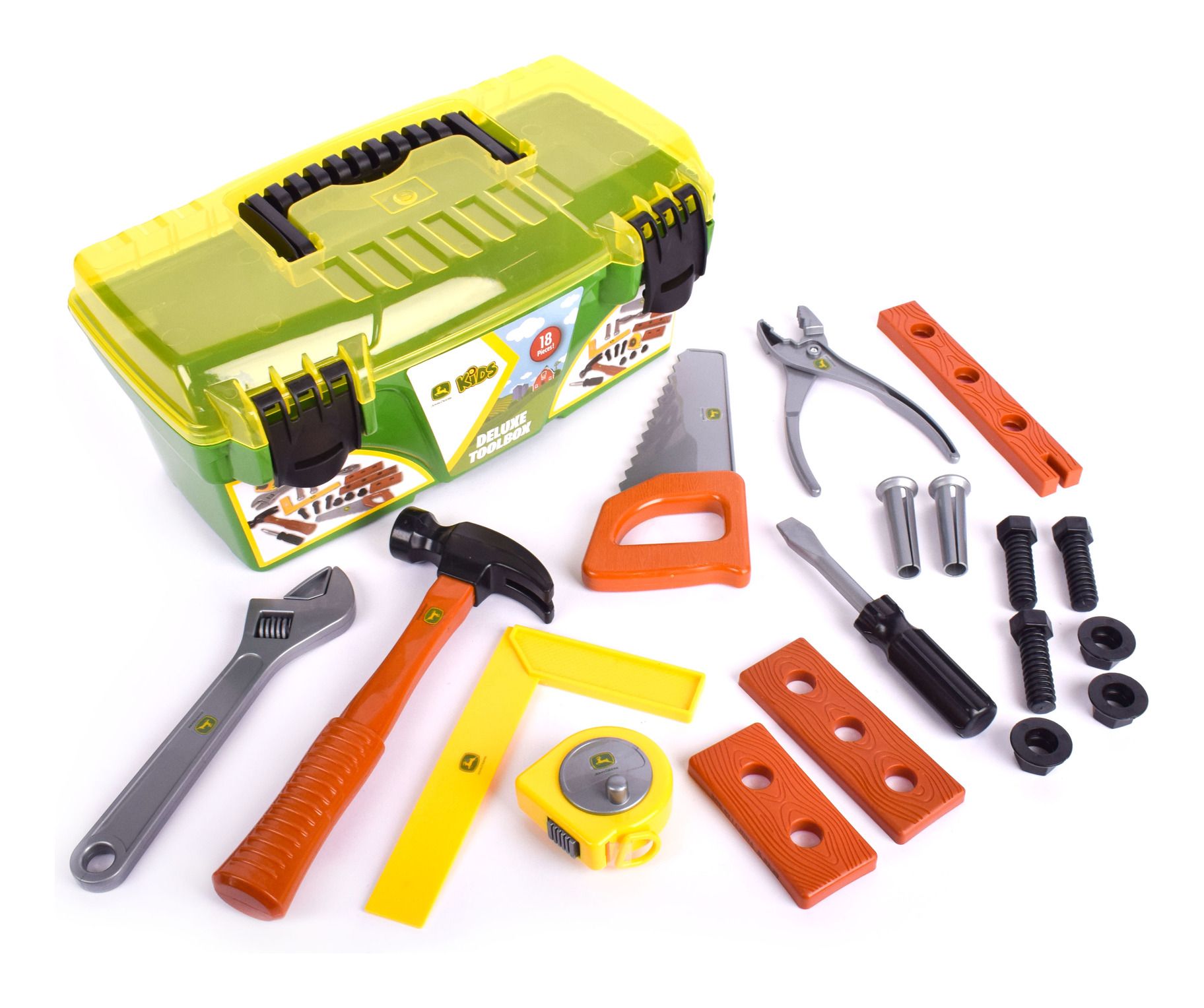 JOHN DEERE KIDS 320974 DELUXE TOOLBOX