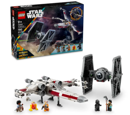 LEGO 75393 STAR WARS TIE FIGHTER & X-WING MASH-UP (NEW RELEASE 1ST AUGUST 2024)