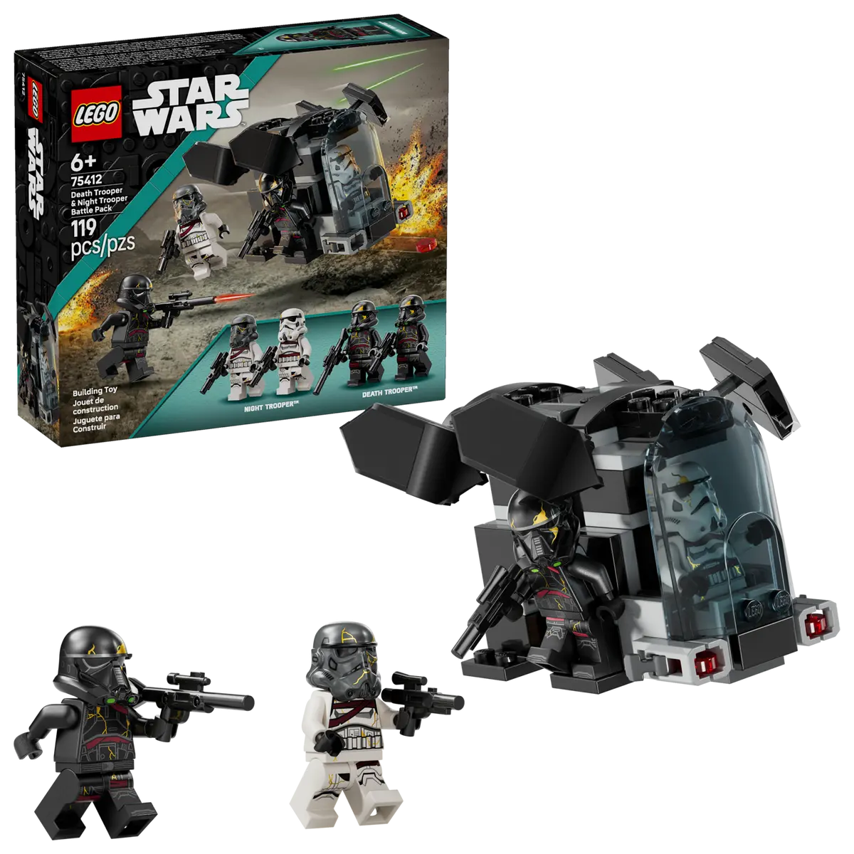 LEGO 75412 STAR WARS DEATH TROOPER & NIGHT TROOPER PACK