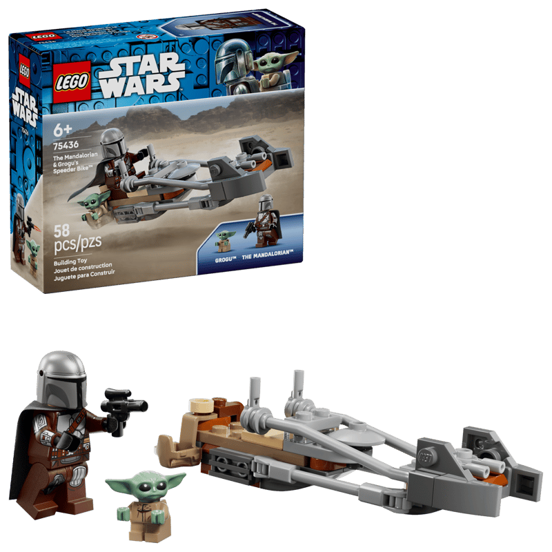 LEGO 75436 THE MANDALORIAN & GROGUS SPEEDER BIKE
