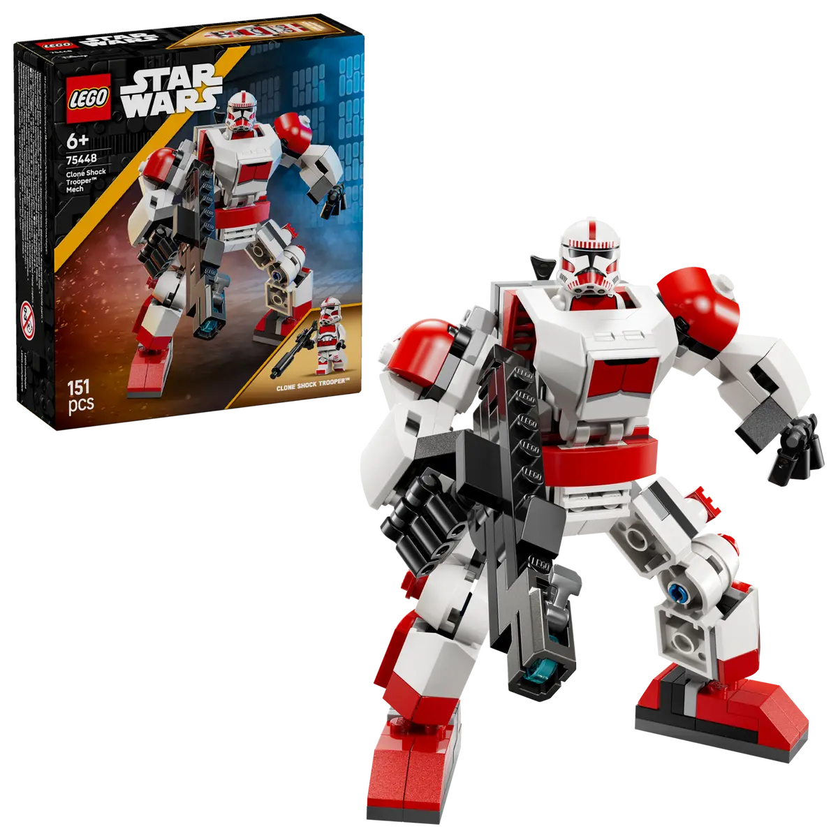 LEGO 75448 STAR WARS CLONE SHOCK TROOPER MECH