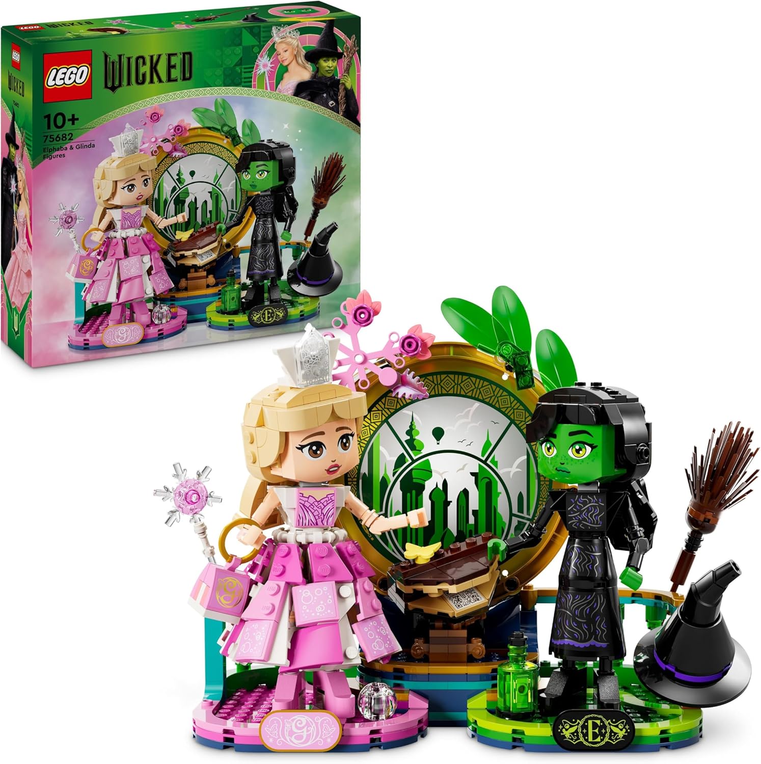 LEGO 75682 WICKED ELPHABA & GLINDA FIGURES