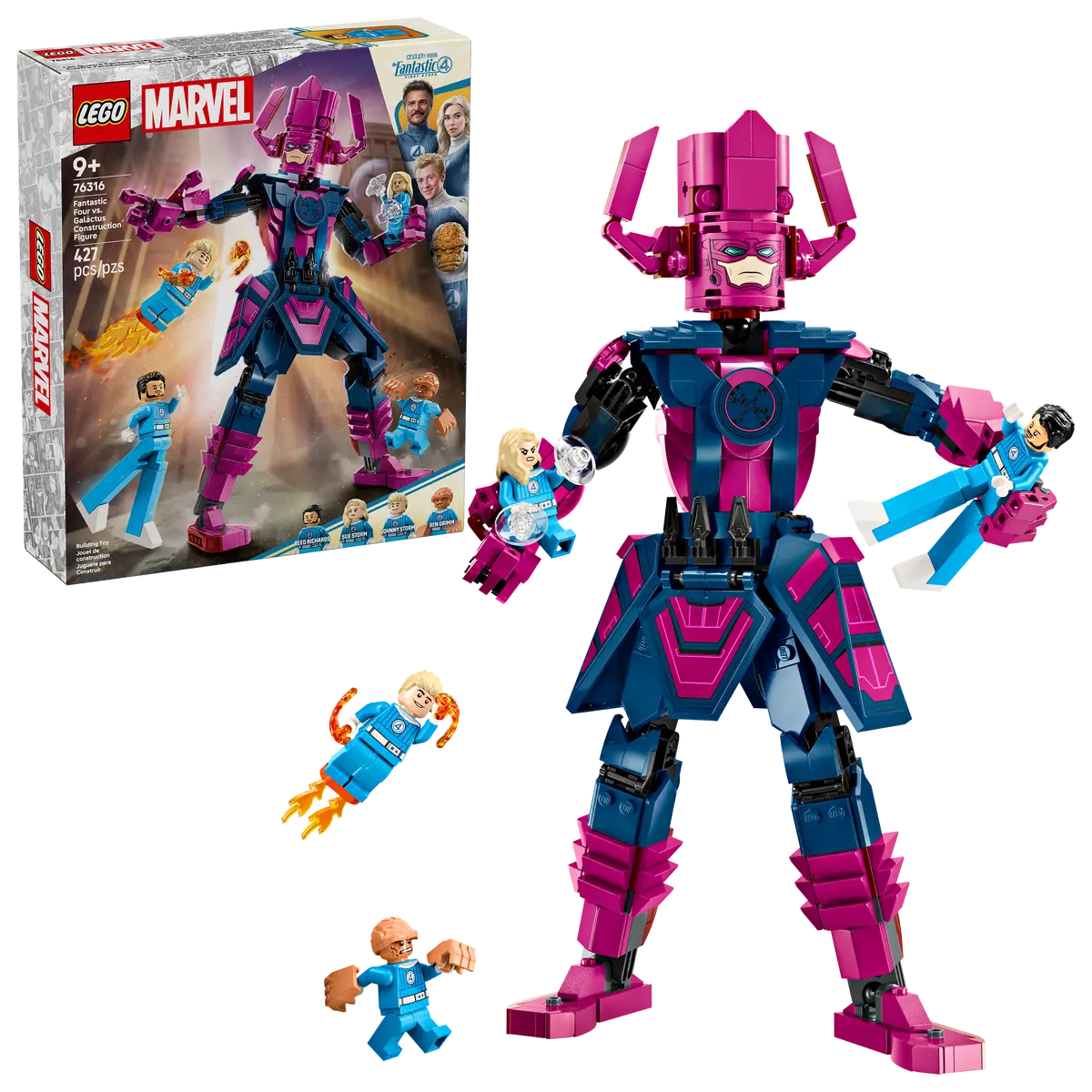 LEGO 76316 MARVEL FANTASTIC FOUR VS. GALACTUS CONSTRUCTION FIGURE