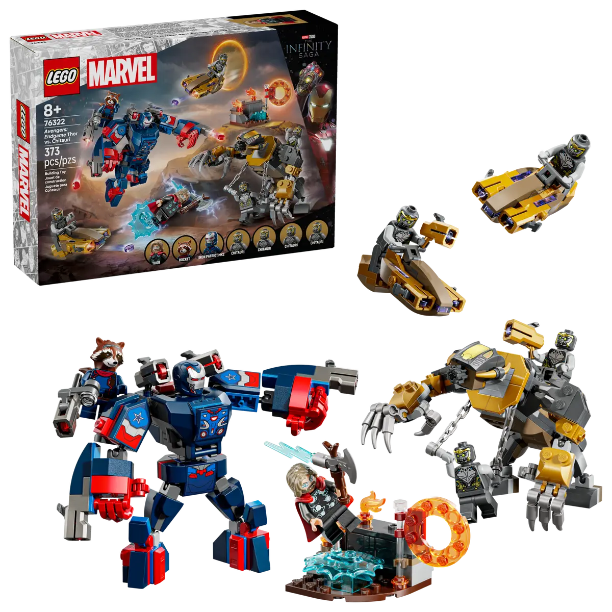 LEGO 76322 MARVEL AVENGERS: ENDGAME THOR VS. CHITAURI