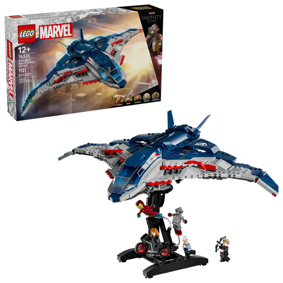 LEGO 76325 MARVEL AVENGERS: AGE OF ULTRON QUINJET