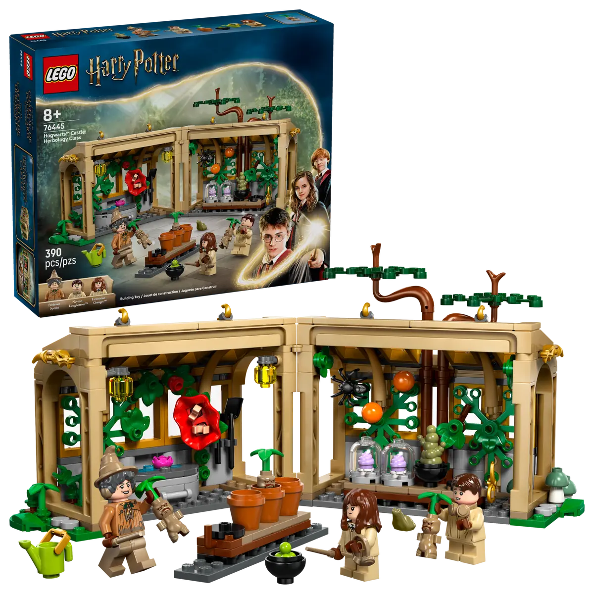 LEGO 76445 HARRY POTTER HOGWARTS CASTLE: HERBOLOGY CLASS