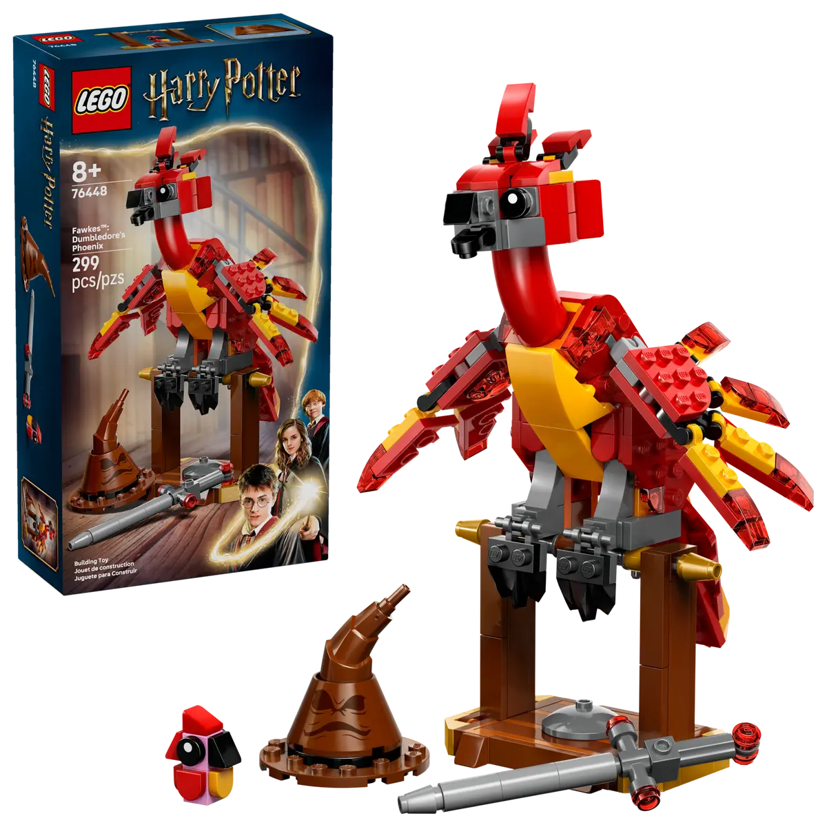 LEGO 76448 HARRY POTTER FAWKES DUMBLEDORE'S PHOENIX