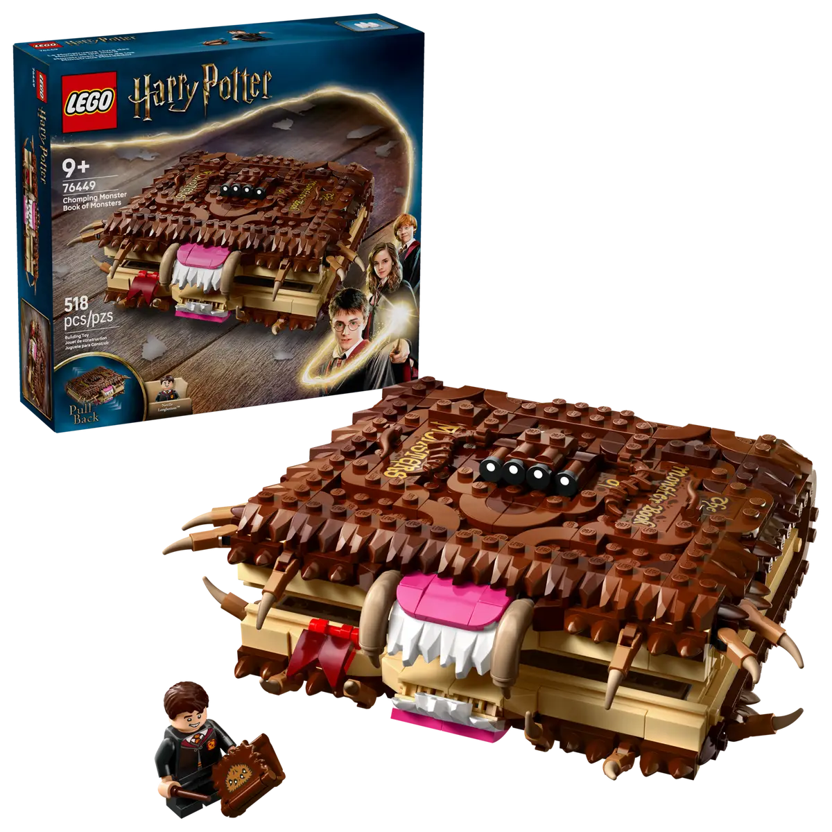LEGO 76449 HARRY POTTER CHOMPING MONSTER BOOK OF MONSTERS
