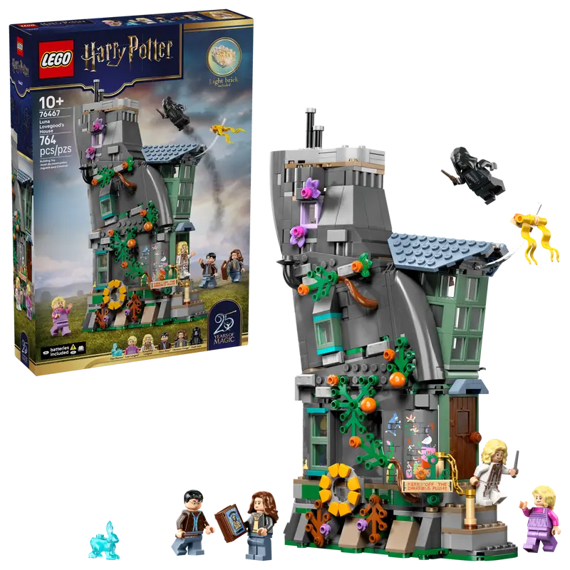 LEGO 76467 HARRY POTTER LUNA LOVEGOODS HOUSE