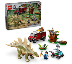 LEGO 76965 JURASSIC WORLD DINOSAUR MISSONS: STEGOSAURUS DISCOVERY (NEW RELEASE 1ST AUGUST 2024)