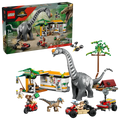 LEGO 76973 JURASSIC WORLD REBIRTH RAPTOR & TITANOSAURUS TRACKING MISSION