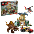 LEGO 76976 JURASSIC WORLD REBIRTH SPINOSAURUS & QUETZALCOATLUS AIR MISSION
