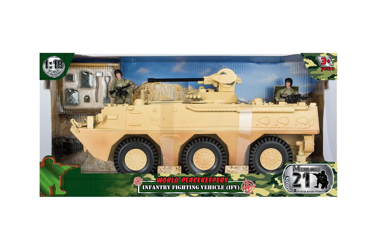 WORLD PEACEKEEPERS 7262 INFANTRY FIGHTING VEHICLE (COLOURS MAY VARY)