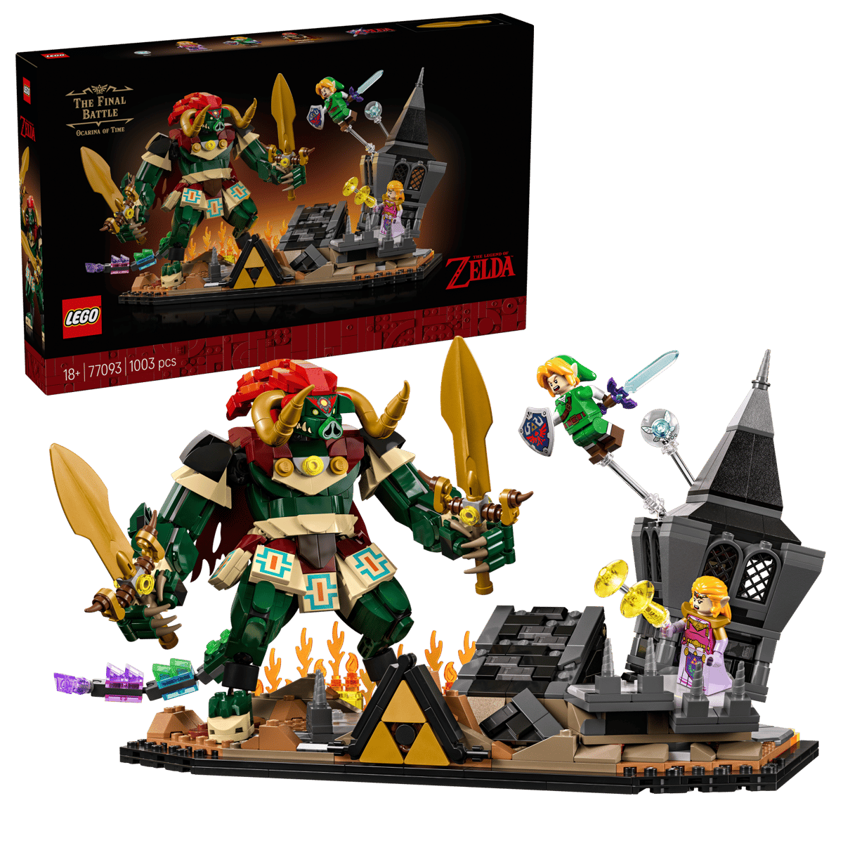 LEGO 77093 THE LEGENDS OF ZELDA OCARINA OF TIME THE FINAL BATTLE