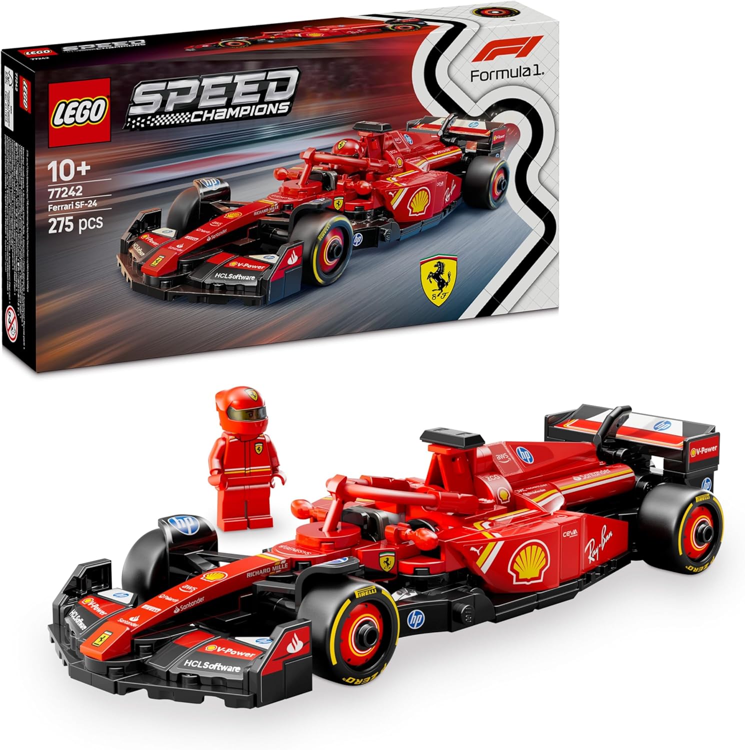 LEGO 77242 SPEED CHAMPIONS F1 FERRARI SF-24