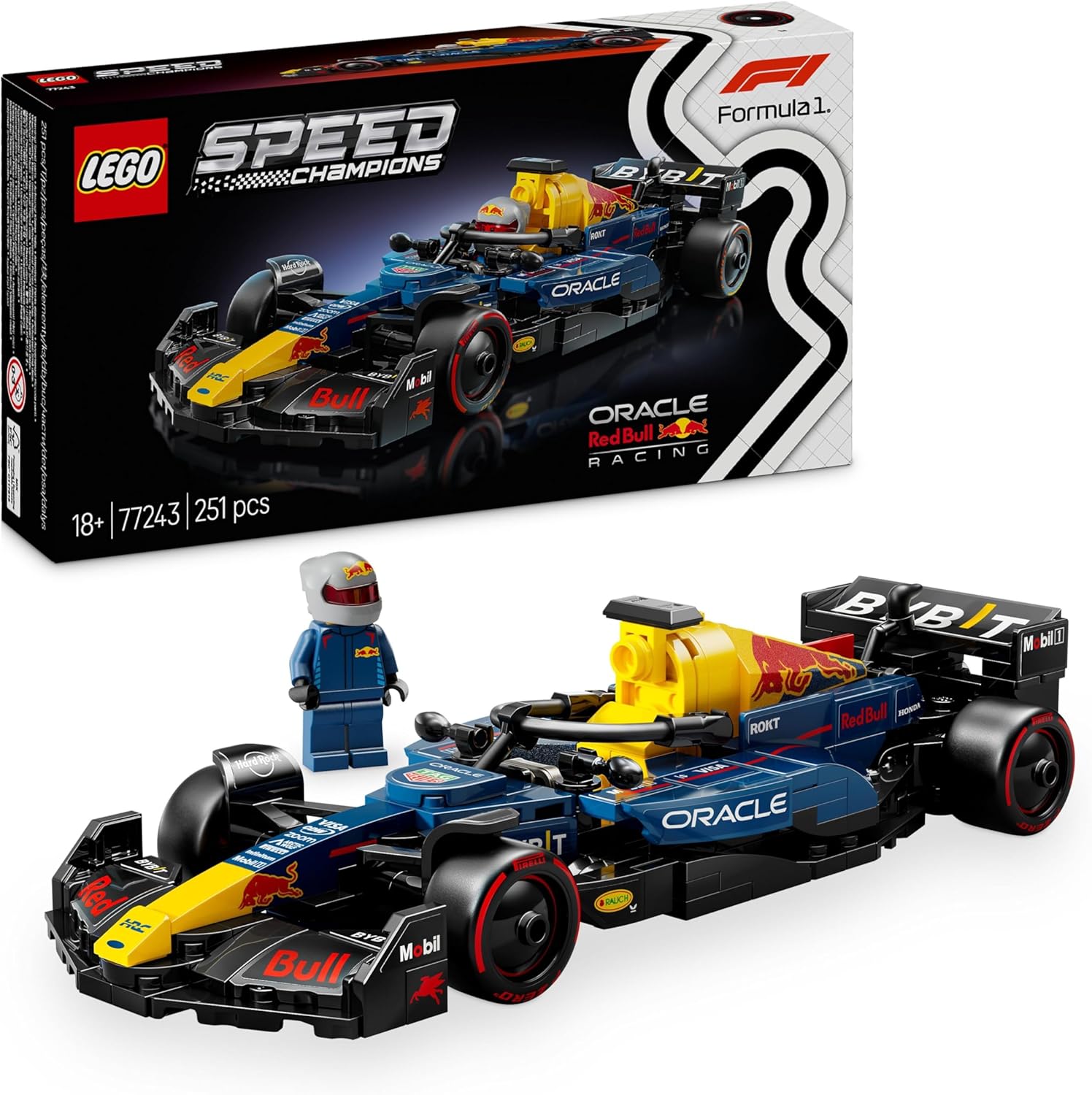 LEGO 77243 SPEED CHAMPIONS F1 ORCALE RED BULL RACING RB20
