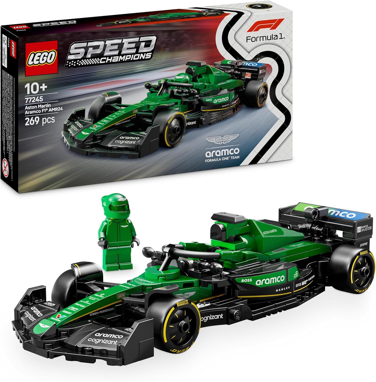 LEGO 77245 SPEED CHAMPIONS F1 ASTON MARTIN ARAMCO F1 AMR24