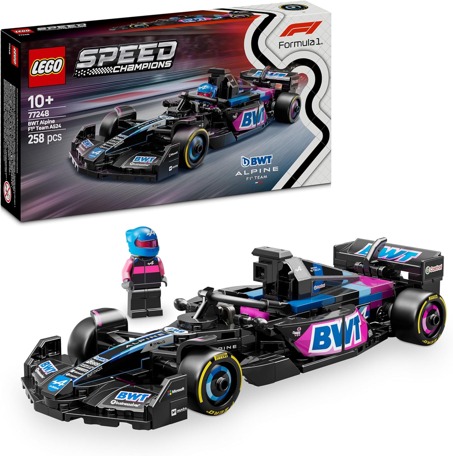LEGO 77248 SPEED CHAMPIONS F1 BWT ALPINE FI TEAM A524
