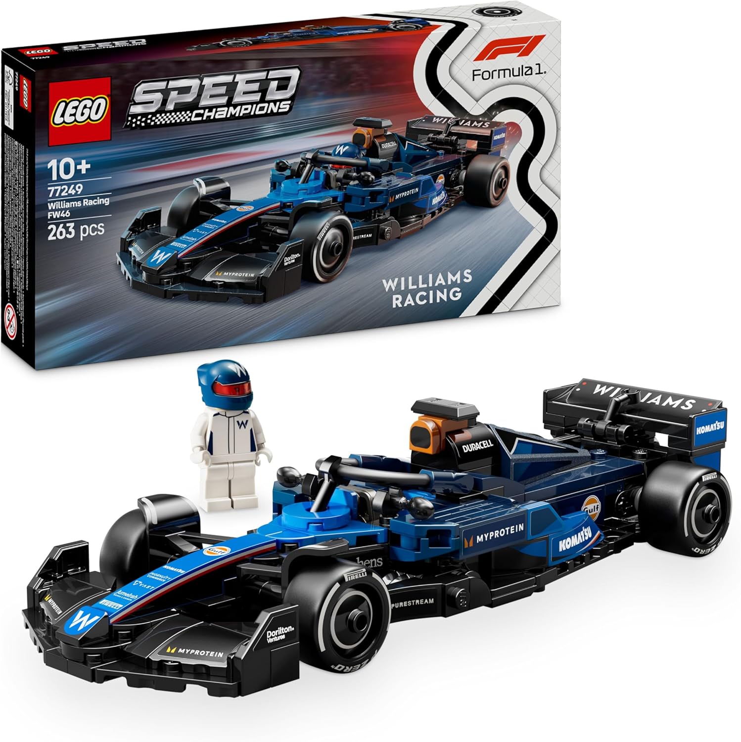 LEGO 77249 SPEED CHAMPIONS F1 WILLIAMS RACING FW46