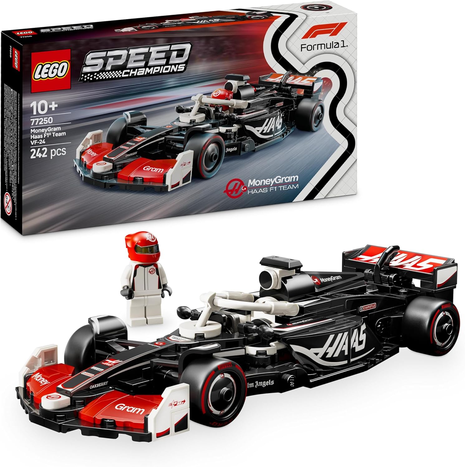 LEGO 77250 SPEED CHAMPIONS F1 MONEYGRAM HAAS F1 TEAM VF-24