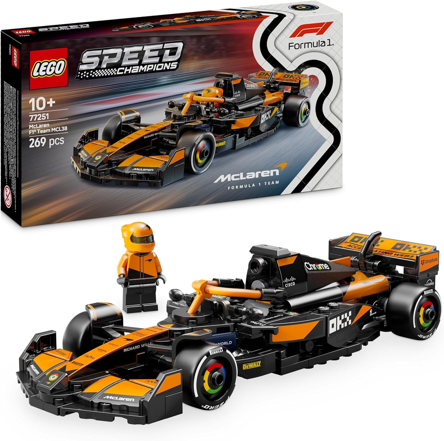 LEGO 77251 SPEED CHAMPIONS F1 MCLAREN F1 TEAM MCL38