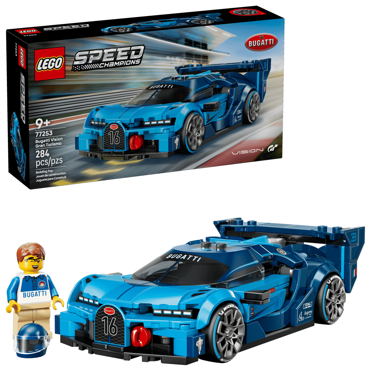 LEGO 77253 SPEED CHAMPIONS BUGATTI VISION GRAN TURISMO