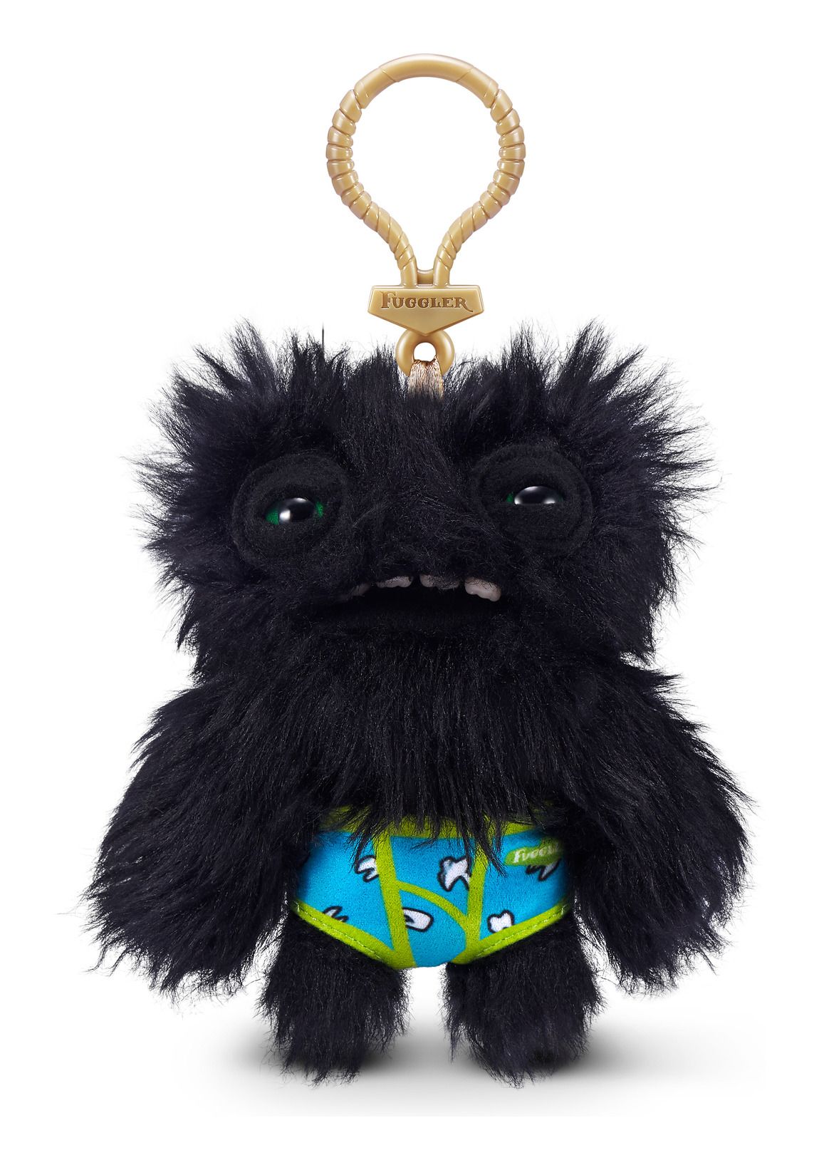 FUGGLER 15705K WIDE EYED WEIRDO BLACK KEYRING