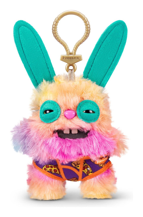 FUGGLER 15705H RABID RABBIT MULTI COLOURED KEYRING