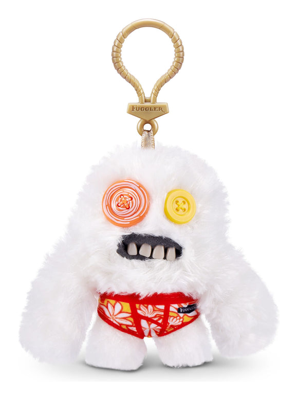 FUGGLER 15705E SASQUOOSH WHITE KEYRING