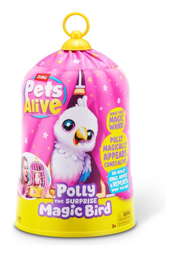 ZURU PETS ALIVE 9561 POLLY THE SURPRISE MAGIC BIRD