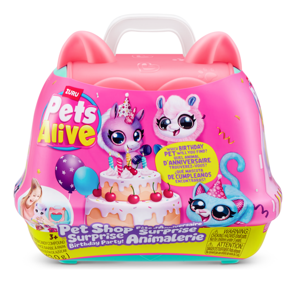 ZURU PETS ALIVE 9562 BIRTHDAY PARTY  PET SHOP SURPRISE