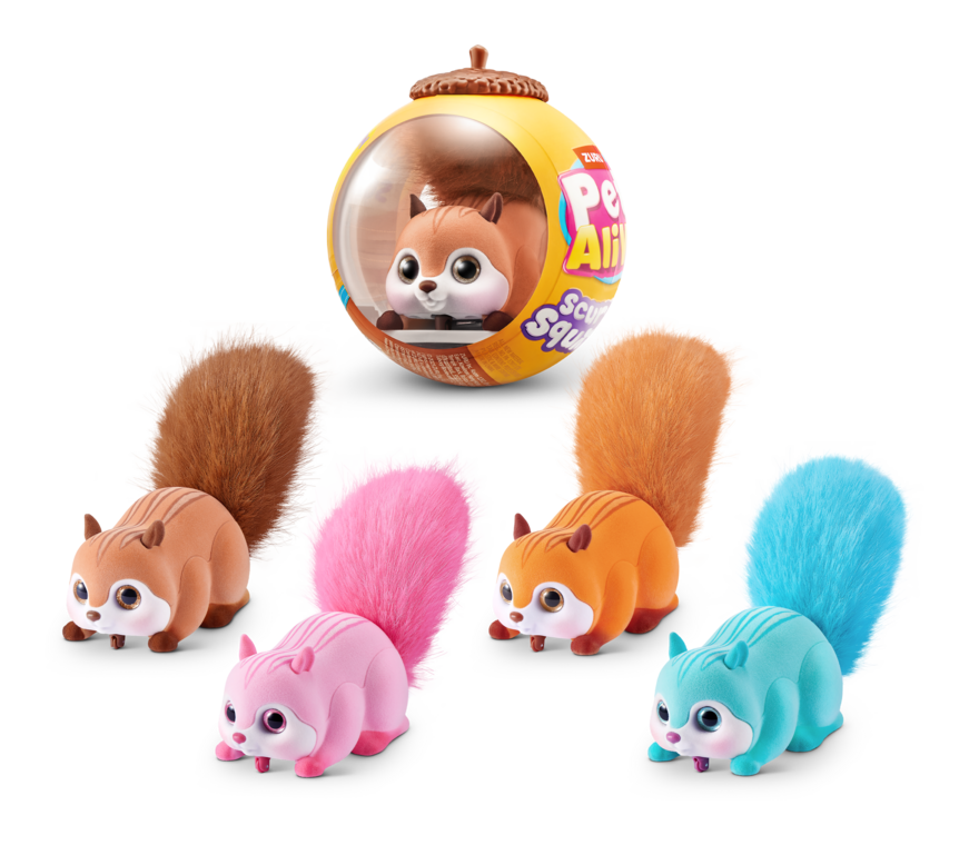 ZURU PETS ALIVE 9565 SCURRY 'N SQUIRREL BALL