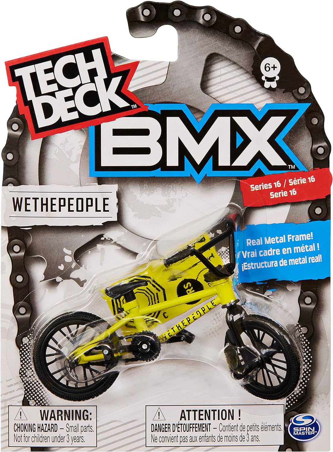TECH DECK 6028602 BMX SINGLE PACK (ASSORTED DESIGNS,SUPPLIED AT RANDOM)