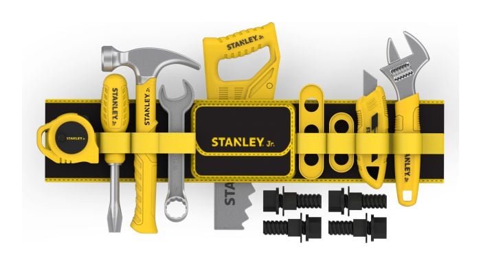 STANLEY JR PRETEND PLAY TOOLBELT SET