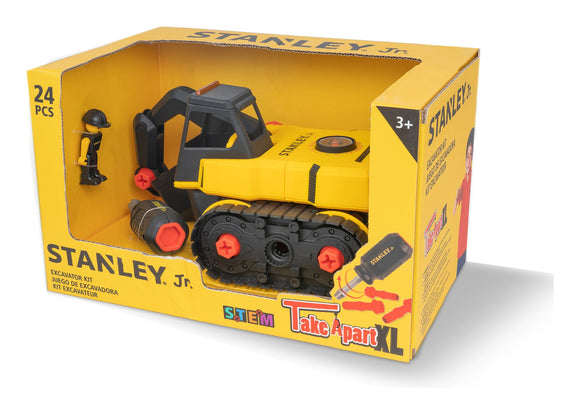 STANLEY JR TAKE-A-PART XL EXCAVATOR KIT 24PCS