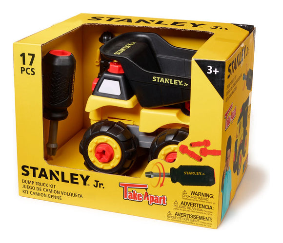 STANLEY JR TAKE-A-PART DUMP TRUCK KIT 19PCS