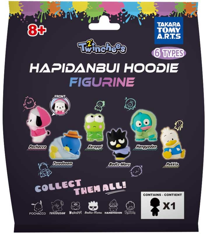TWINCHEES 805059 HELLO KITTY & FRIENDS HAPIDANBUI HOODIES BLIND BAG