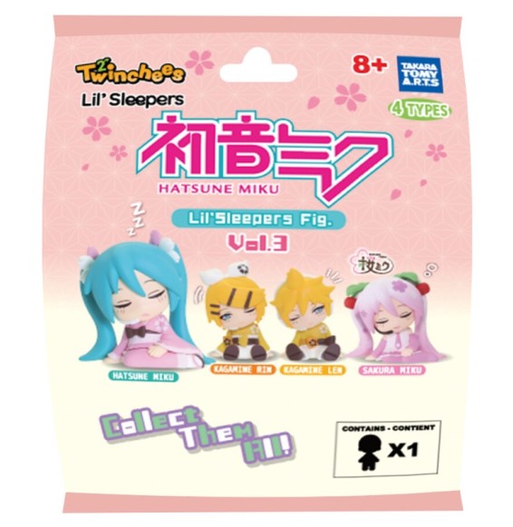 TWINCHEES 806537 HATSUNE MIKU LIL SLEEPERS BLIND BAG