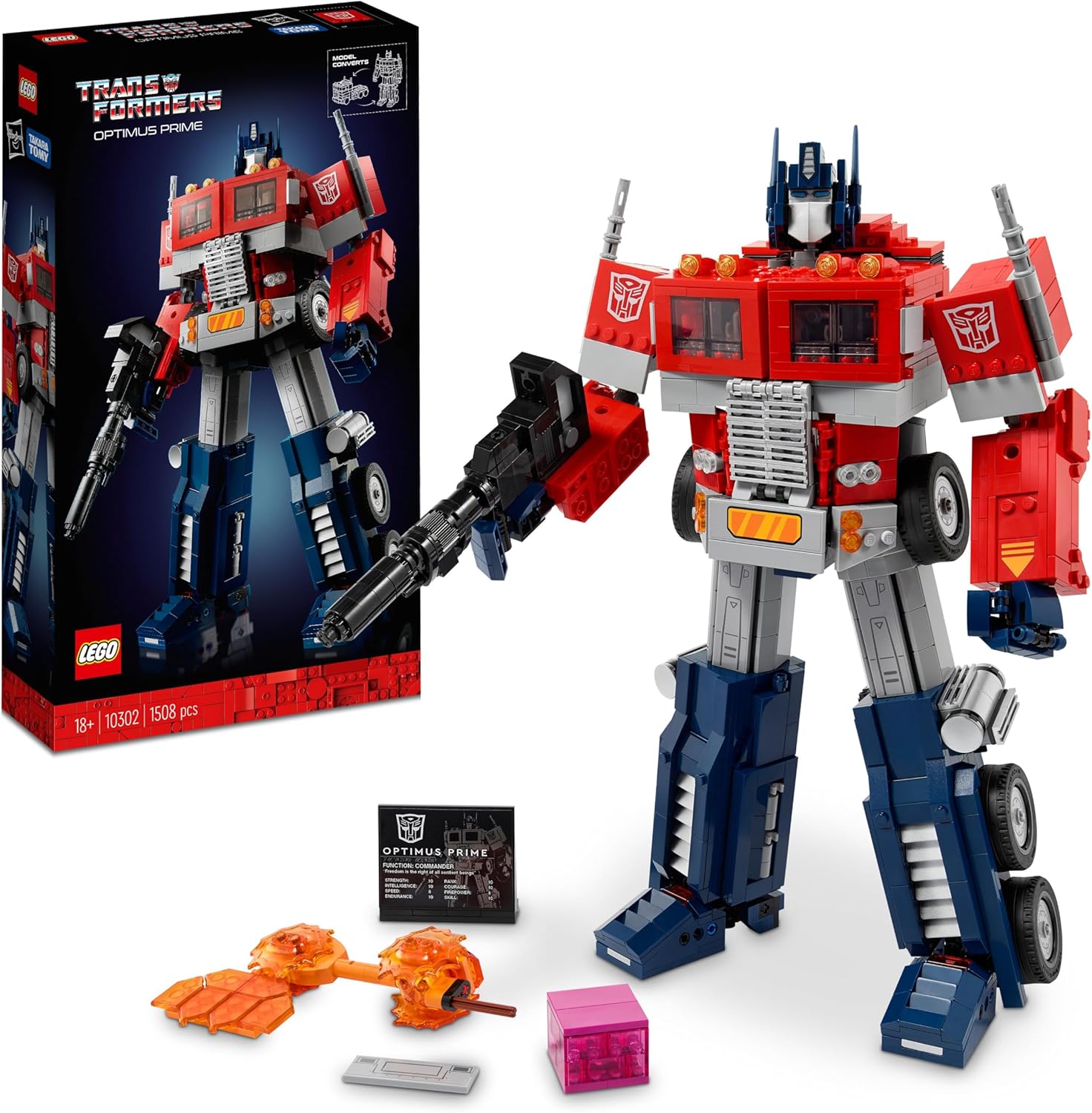 LEGO 10302 ICONS TRANSFORMERS OPTIMUS PRIME