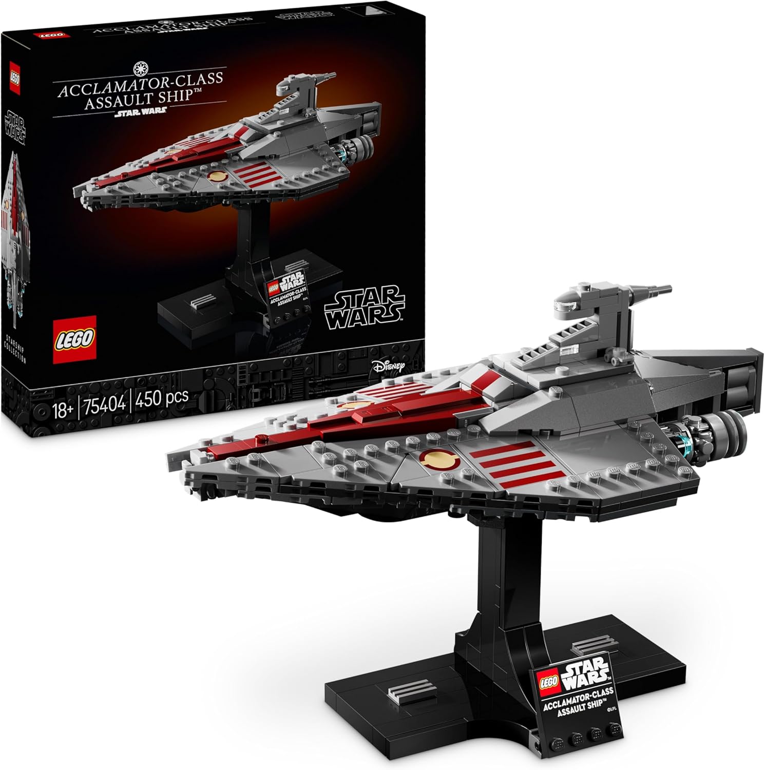 LEGO 75404 STAR WARS ACCLAMATOR CLASS ASSAULT SHIP